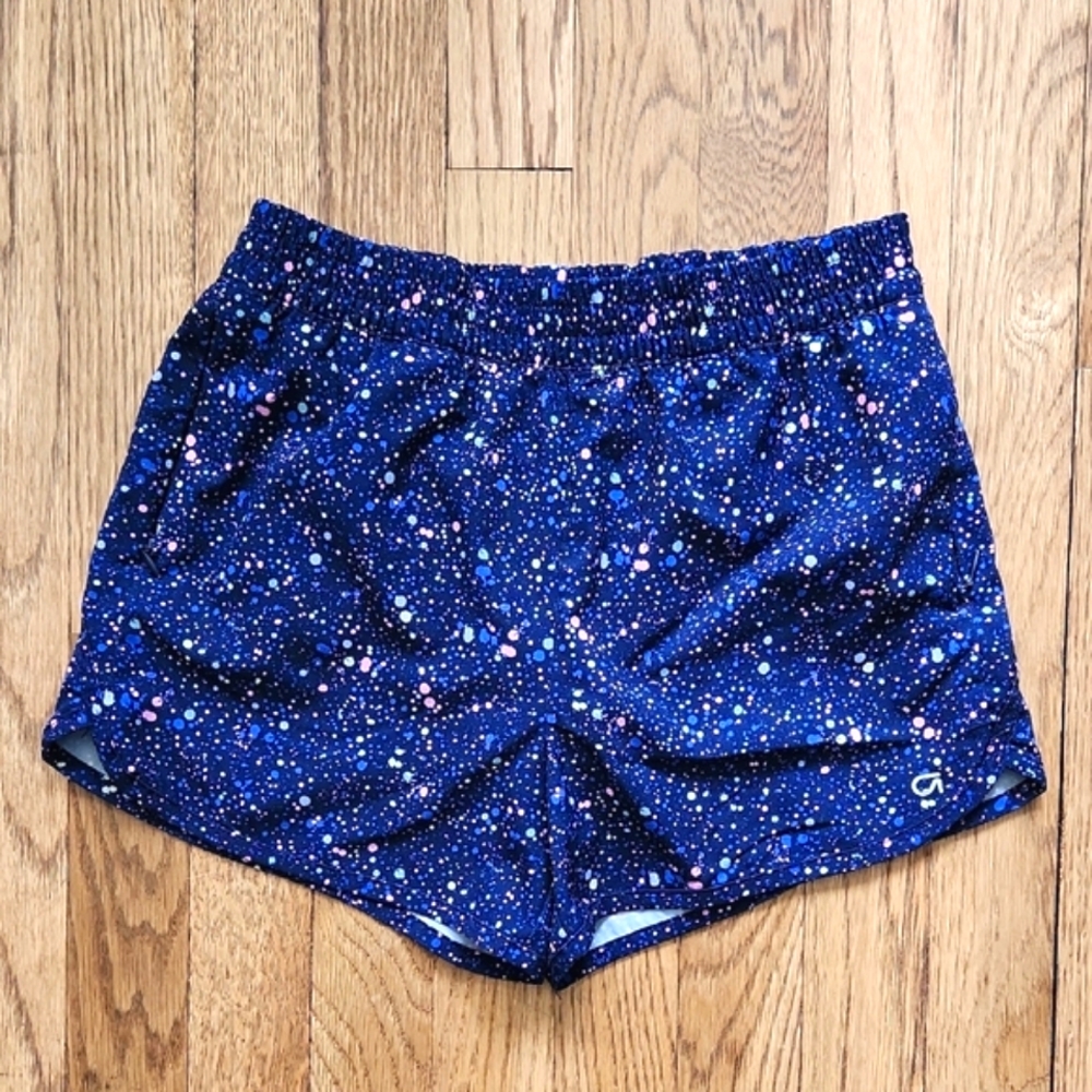Girls Blue GapFit Swim Shorts. By Gap Kids